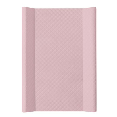 CEBA Podložka prebaľovacia 2-hranná s pevnou doskou (50x70) Comfort Caro Pink