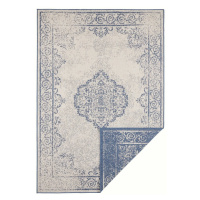 Modro-krémový vonkajší koberec NORTHRUGS Cebu, 200 x 290 cm