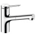 Drezová batéria Hansgrohe Zesis M33 s vyťahovacou spŕškou, 2 prúdy chróm 74821000