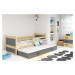 BMS Detská posteľ s prístelkou RICO 2 | 90 x 200 cm FARBA KONŠTRUKCIE: Biela, DOPLNKOVÁ FARBA: R