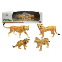 mamido Gepard Edukačné Figúrky Divokých Zvierat 4 kusy Savana