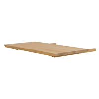 Prídavná doska k jedálenskému stolu z dubového dreva 50x100 cm Carradale - Rowico