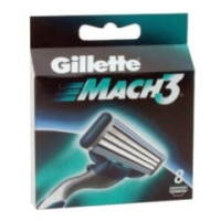 Gillette Mach3 náhradné hlavice 8 ks