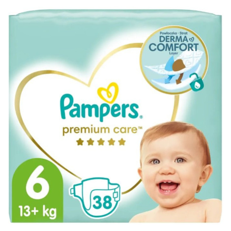 PAMPERS Premium Care S6, 13+kg 38 ks