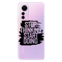 Odolné silikónové puzdro iSaprio - Start Doing - black - Xiaomi 12 Lite