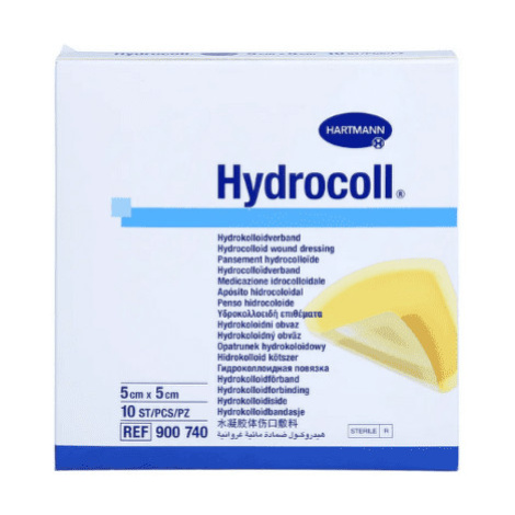 HYDROCOLL Kompres hydrokoloidný 5 x 5 cm 10 ks
