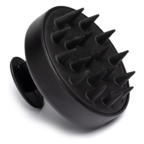 The Shave Factory Silicone Massage Brush SMC02 - silikónová masážna kefa čierna