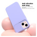 Silikónové puzdro na Apple iPhone 13 Pro Max Slide TPU fialové