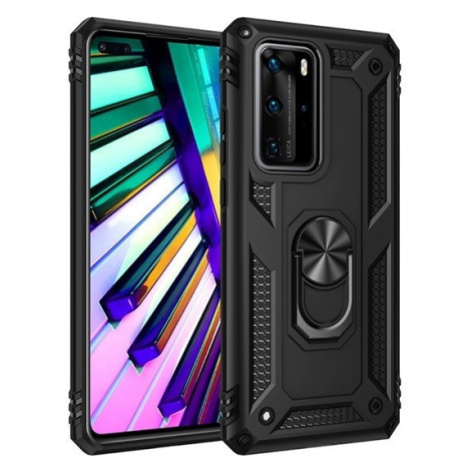 Huawei P40 Pro, Plastový zadný kryt, stredne odolný proti nárazu, silikónová vnútorná strana, kr