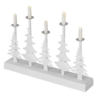 EMOS DCAW14 LED svietnik – vianočné stromy so sviečkami