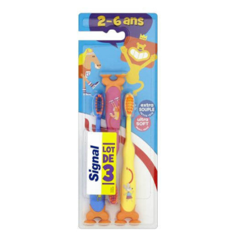 Signal Kids Triopack zubné kefky 2-6 rokov 3ks