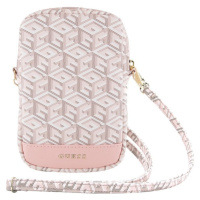 Guess PU G Cube Wallet Phone Bag Zipper Pink