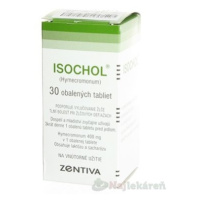 Isochol 400 mg  problémy so žlčníkom 30 tbl