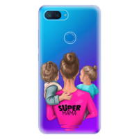 Odolné silikónové puzdro iSaprio - Super Mama - Boy and Girl - Xiaomi Mi 8 Lite