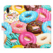 Flipové puzdro iSaprio - Donuts Pattern 02 - Huawei P20 Lite