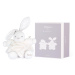 Plyšový zajac pre bábätko Kaloo Plume biely 25 cm