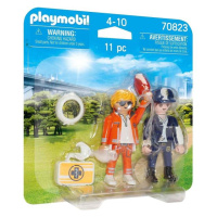 PLAYMOBIL Duopack 70823 Pohotovostný lekár a policajtka