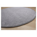 Kusový koberec Apollo Soft šedý kruh - 400x400 (průměr) kruh cm Vopi koberce