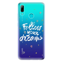 Odolné silikónové puzdro iSaprio - Follow Your Dreams - white - Huawei P Smart 2019
