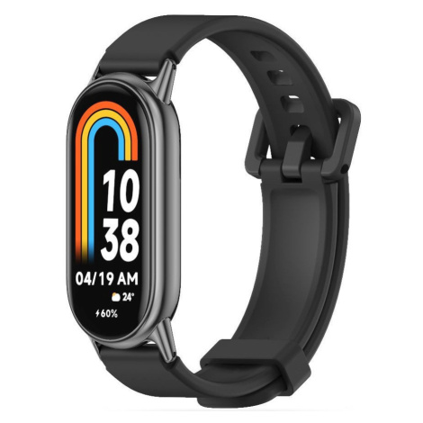 Xiaomi Mi Smart Band 8 / 9, silikónový remienok, nastaviteľný, TP IconBand Pro, čierny