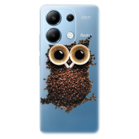 Odolné silikónové puzdro iSaprio - Owl And Coffee - Xiaomi Redmi Note 13