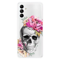 Odolné silikónové puzdro iSaprio - Pretty Skull - Samsung Galaxy A04s