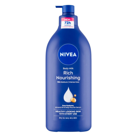 NIVEA Výživné telové mlieko 625 ml