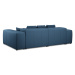 Modrá pohovka 320 cm Rome - Cosmopolitan Design