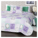 4Home Prehoz na posteľ Lavender, 220 x 240 cm, 2 ks 40 x 40 cm