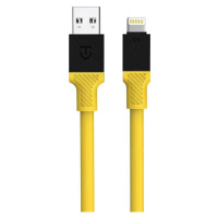 Tactical Fat Man Kábel USB-A / Lightning 1m, Žltý