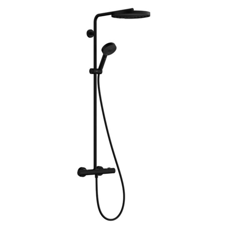Hansgrohe Pulsify S Puro - Sprchový set s termostatom, priemer 26 cm, 3 prúdy, EcoSmart, matná č