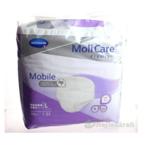 MoliCare Premium Mobile 8 kvapiek L fialové, plienkové nohavičky naťahovacie, 14ks
