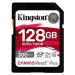 Kingston 128 GB Canvas React Plus SDXC UHS-II 300 R/260 W U3 V90 pre Full HD/4K/8K