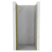 MEXEN - Pretória sprchové dvere krídlové 100, transparent, zlaté 852-100-000-50-00