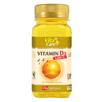 VITAHARMONY Vitamin D3 2.000 m.j. (50 µg) 130 tvrdých kapsúl