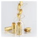 Eurolamp LED svetelná reťaz so zlatými fľašami, farba teplá biela, 10 ks