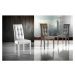 Biele jedálenské stoličky v súprave 2 ks Dada – Tomasucci