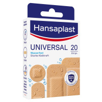 HANSAPLAST Universal Water resistant vodeodolná náplasť 20 ks