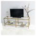 TV stolík Basic zlatý