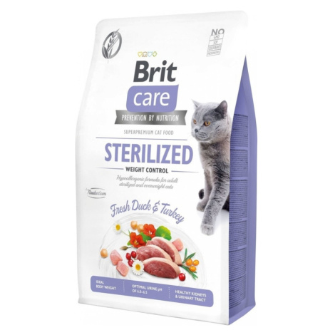 BRIT Care Cat Sterilized Weight Control granule pre sterilizované mačky 1 ks, Hmotnosť balenia: 
