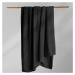 Čierna deka z mikrovlákna DecoKing Henry, 220 × 240 cm