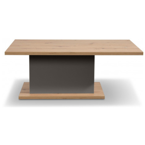 Konferenčný stolík Lucera, dub artisan/šedý% Asko