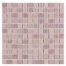 Sklenená mozaika Mosavit Sundance rosa 30x30 cm mat / lesk SUNDANCERO