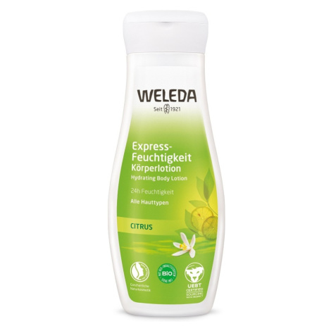 WELEDA 24h Expresne Hydratujúce telové mlieko 200 ml