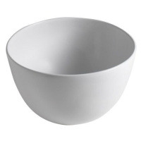 SAPHO - DOME keramické umývadlo na dosku, Ø 45,5cm, biela WH030