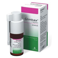 Glimbax sprej do hrdla 15 ml