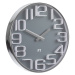 Dizajnové nástenné hodiny Future Time FT7010GY Numbers 30cm