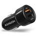 AXAGON PWCQC5 QUICK a SMART nabíjačka do auta 2x port QC3.0/AFC/FCP + 5V2.6A 31.5W