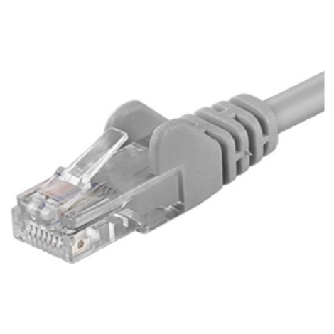 PremiumCord Patch kábel UTP RJ45-RJ45 CAT6 50m šedá