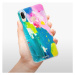 Odolné silikónové puzdro iSaprio - Abstract Paint 04 - Huawei P20 Lite
